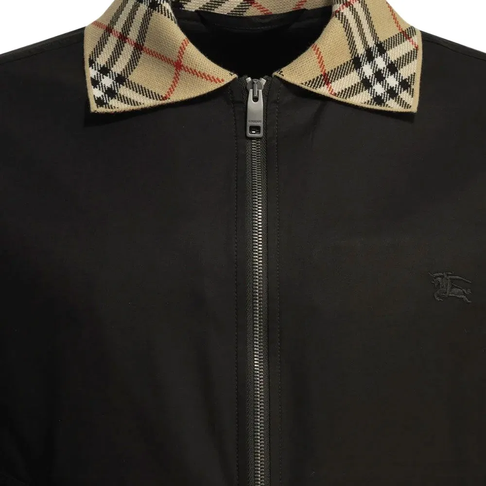 Мужская куртка с лацканами Black Burberry, Black — фото 4