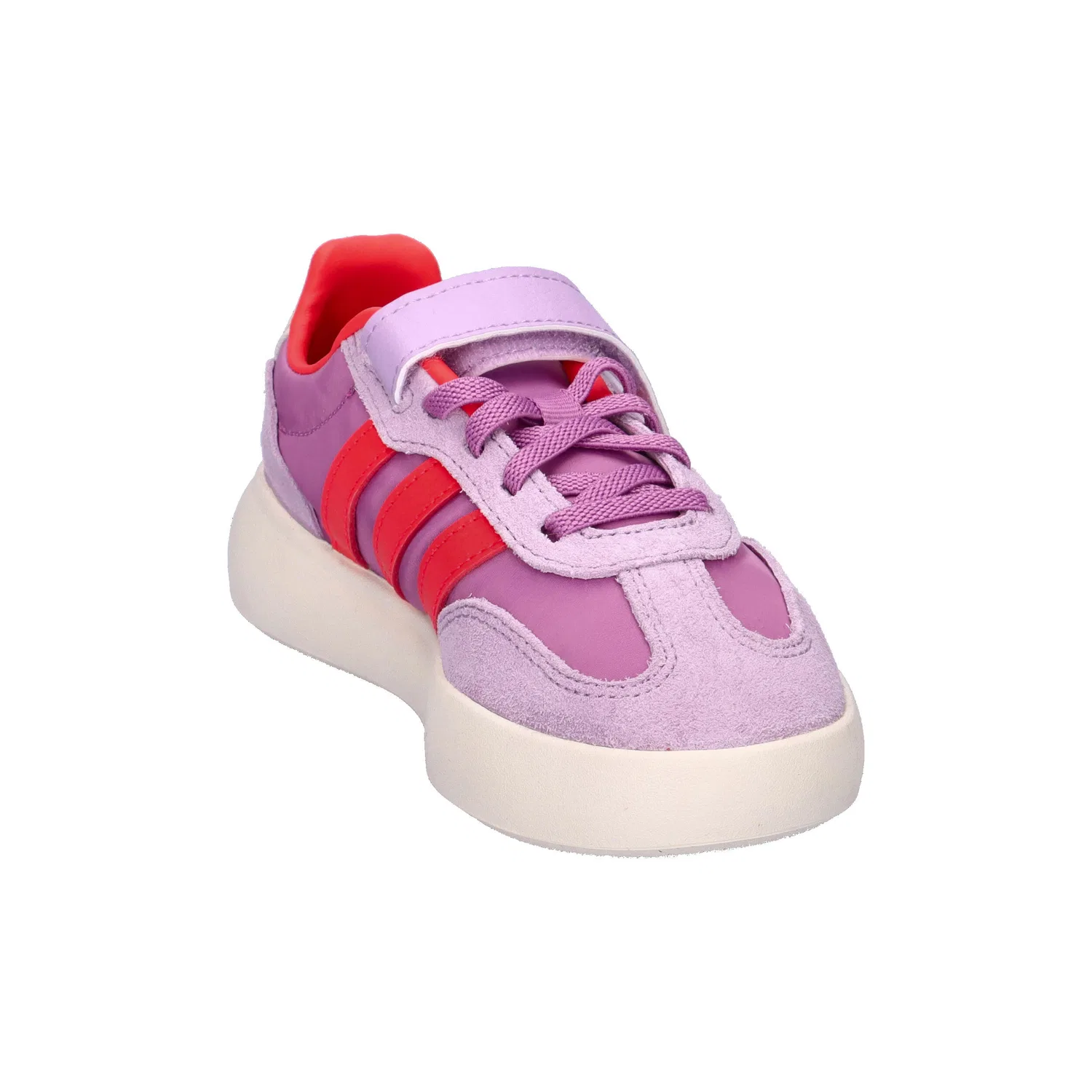 Детские кроссовки с закрытой липучкой Barreda Decode Adidas, Royal Purple Red White — фото 2