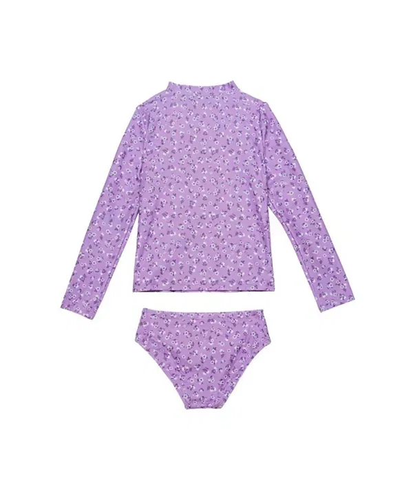 Детский комплект для плавания с длинным рукавом Gottex Kids, фиолетовый — фото 2