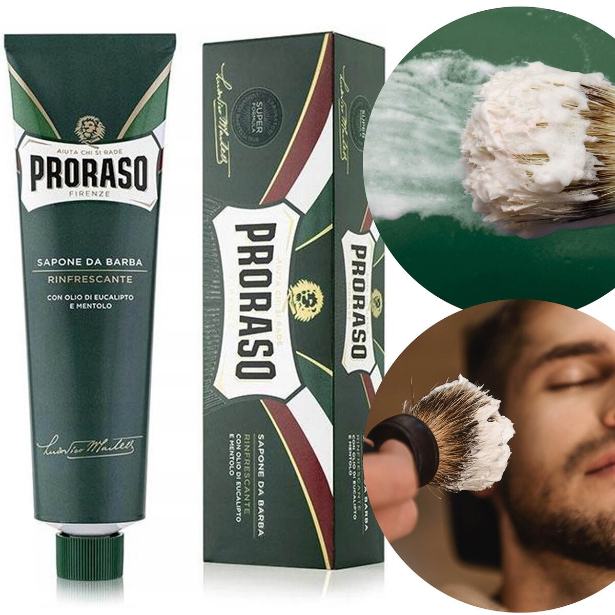 

Proraso - Крем-мыло для бритья, тюбик - освежающий 150 мл