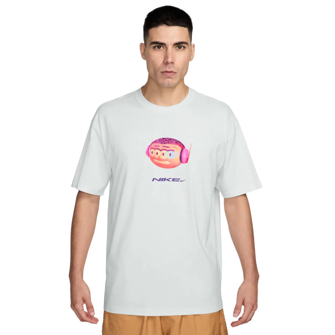 Футболка с длинным рукавом NSW DN Flock Nike, белый