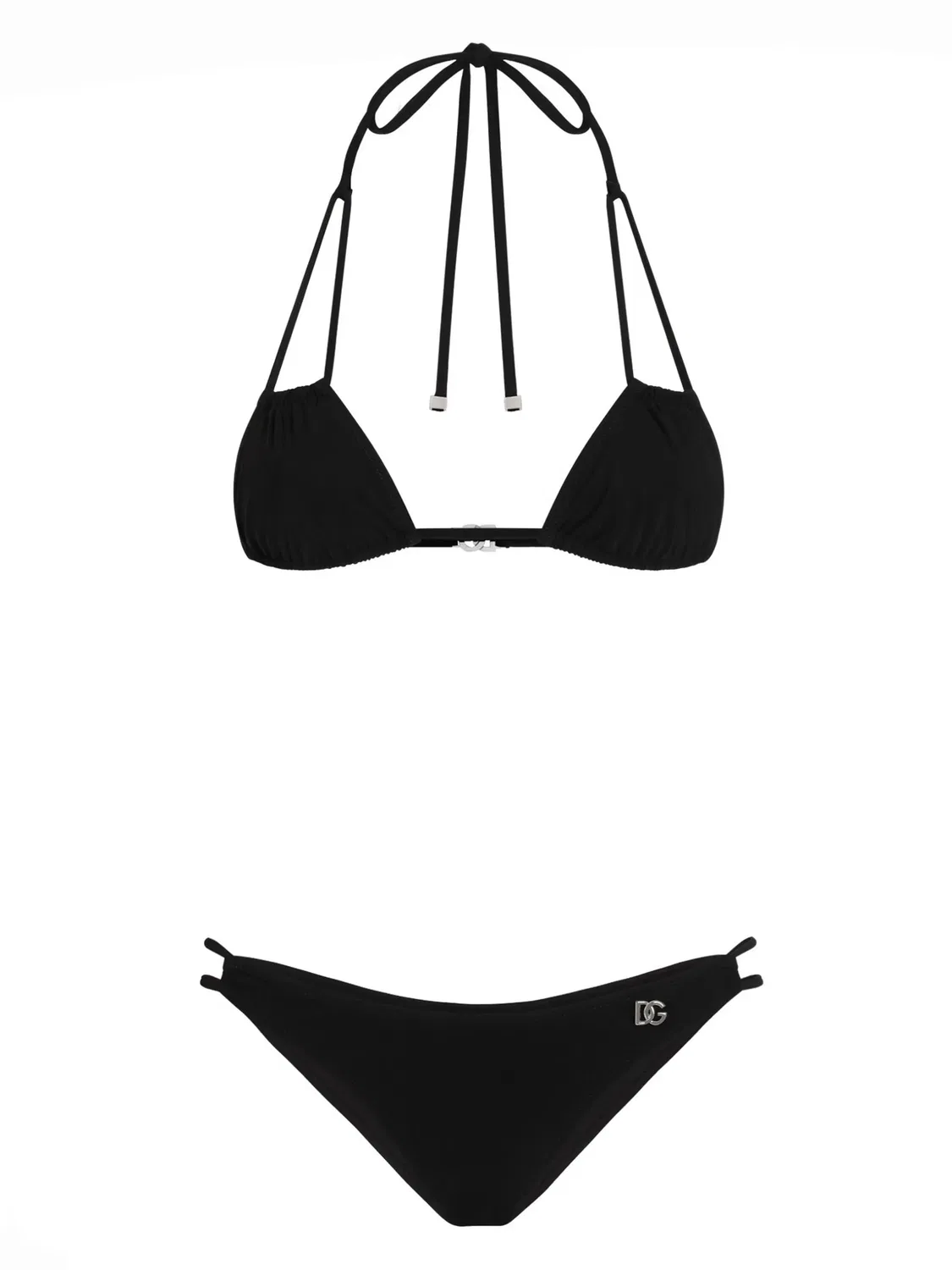 Бикини с логотипом DG Dolce & Gabbana, черный