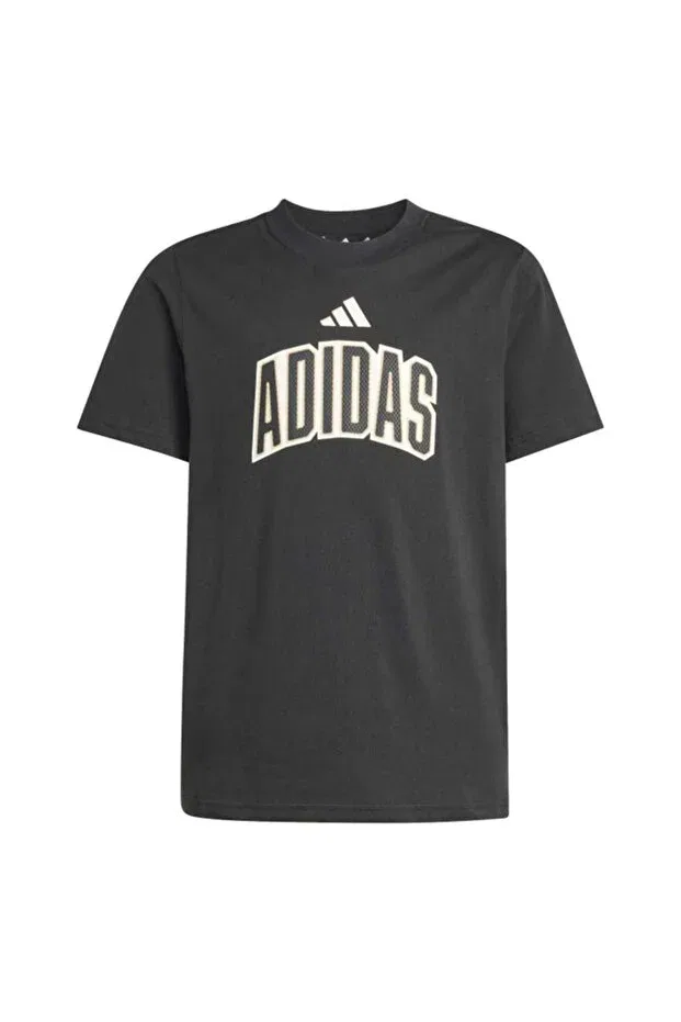 Детская футболка с принтом Adidas, Black