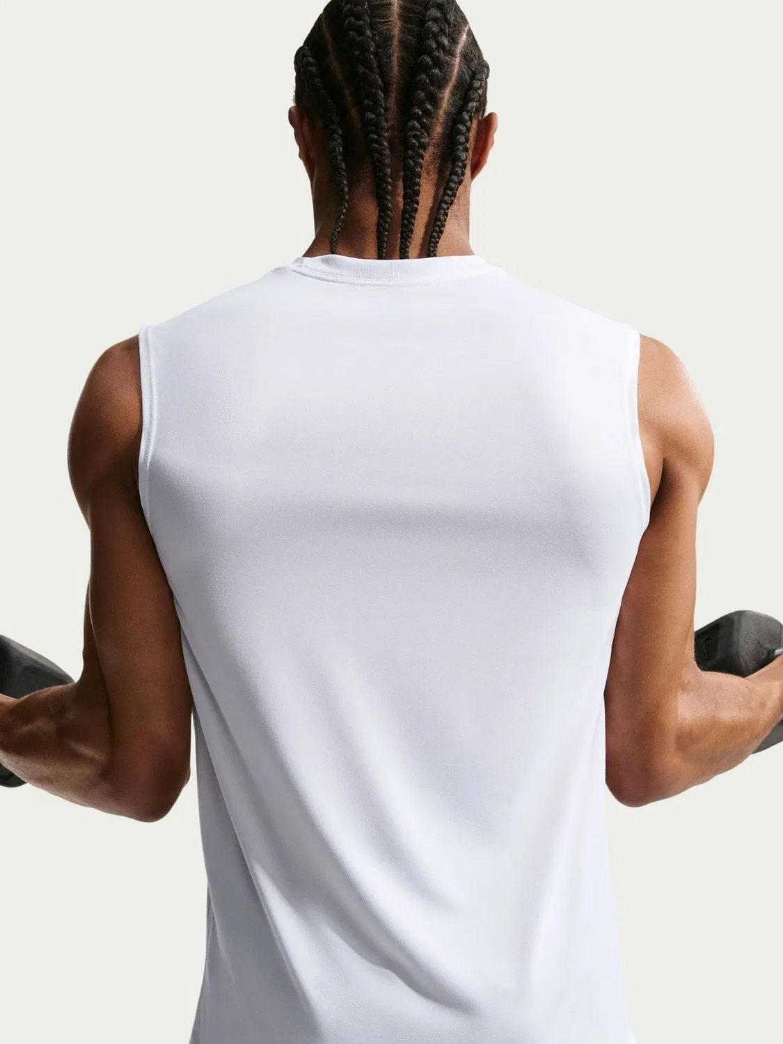Майка тренировочная Dri-FIT Legend Nike, белый — фото 4