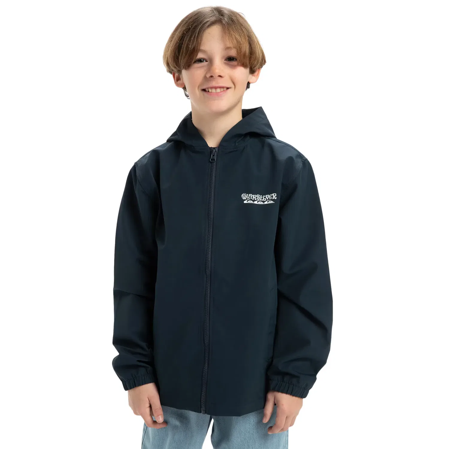 Детская куртка для мальчиков с капюшоном Rain Cloud Quiksilver, Azul