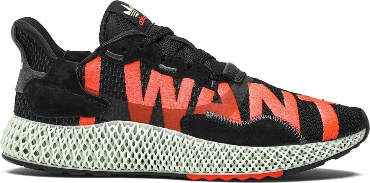 

Кроссовки Adidas ZX 4000 4D 'I Want, I Can', черный