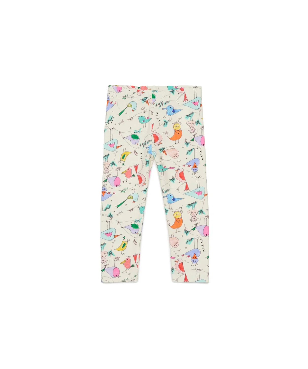 Детские штаны с принтом MARNI KID, Ivory