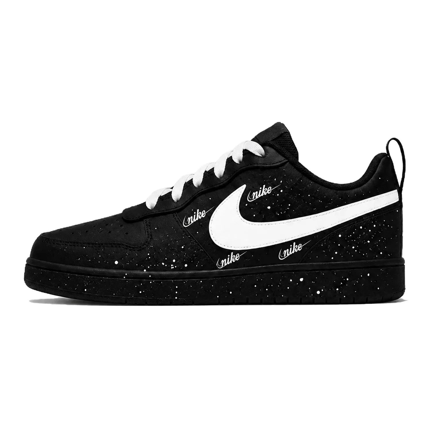 Детские кеды-скейтбординг Nike Court Borough 2 Low Top, Черный