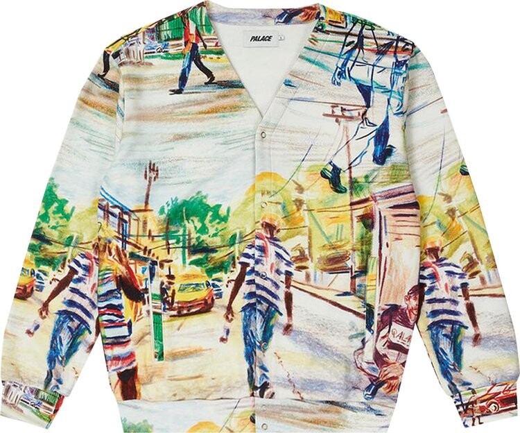 

Кардиган Palace Trolley Cardigan 'Multicolor', разноцветный, Серый, Кардиган Palace Trolley Cardigan 'Multicolor', разноцветный