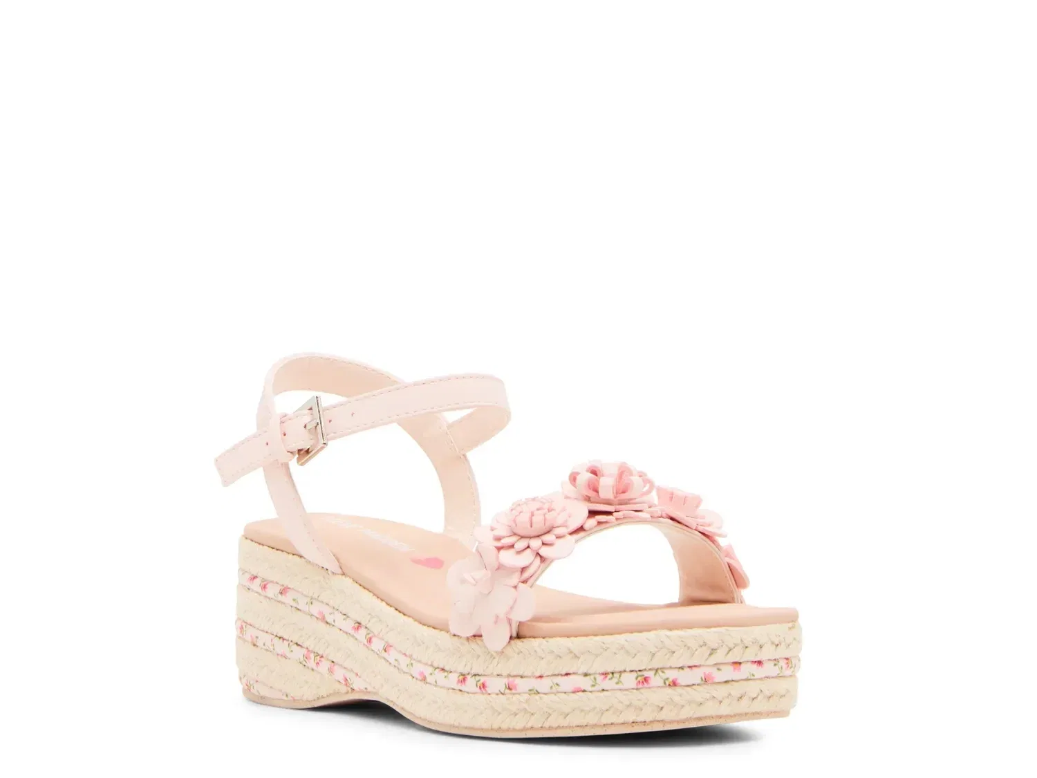 Сандалии с эспадрильей Dori, Steve Madden, фуксия