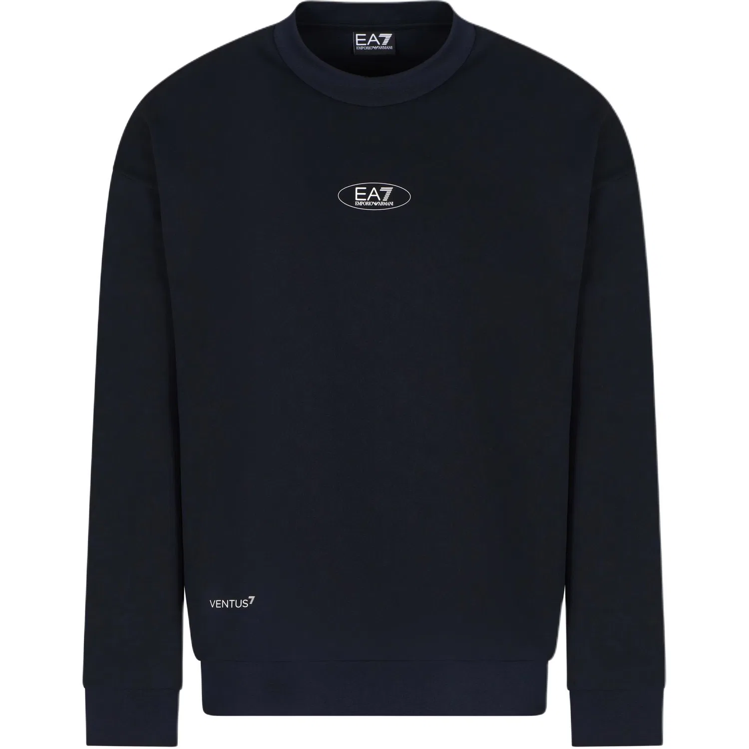 Мужской свитшот с круглым вырезом Emporio Armani Sport, Dark Blue