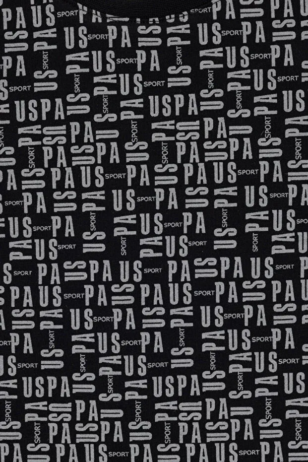 Детская футболка для мальчиков с коротким рукавом U.S. Polo Assn., Black — фото 3