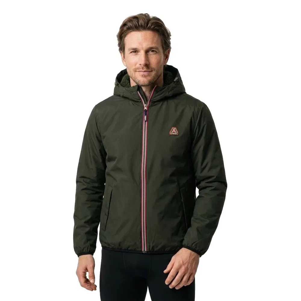 Мужская куртка-ветровка с водоотталкивающей пропиткой Winter Tri Windbreaker Superdry, Green — фото 2