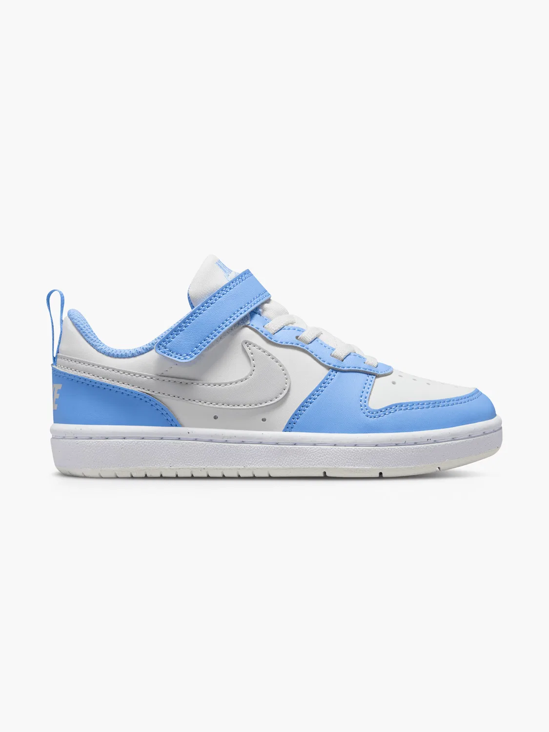 Детские кроссовки на липучках Nike COURT BOROUGH LOW RECRAFT PS, синий