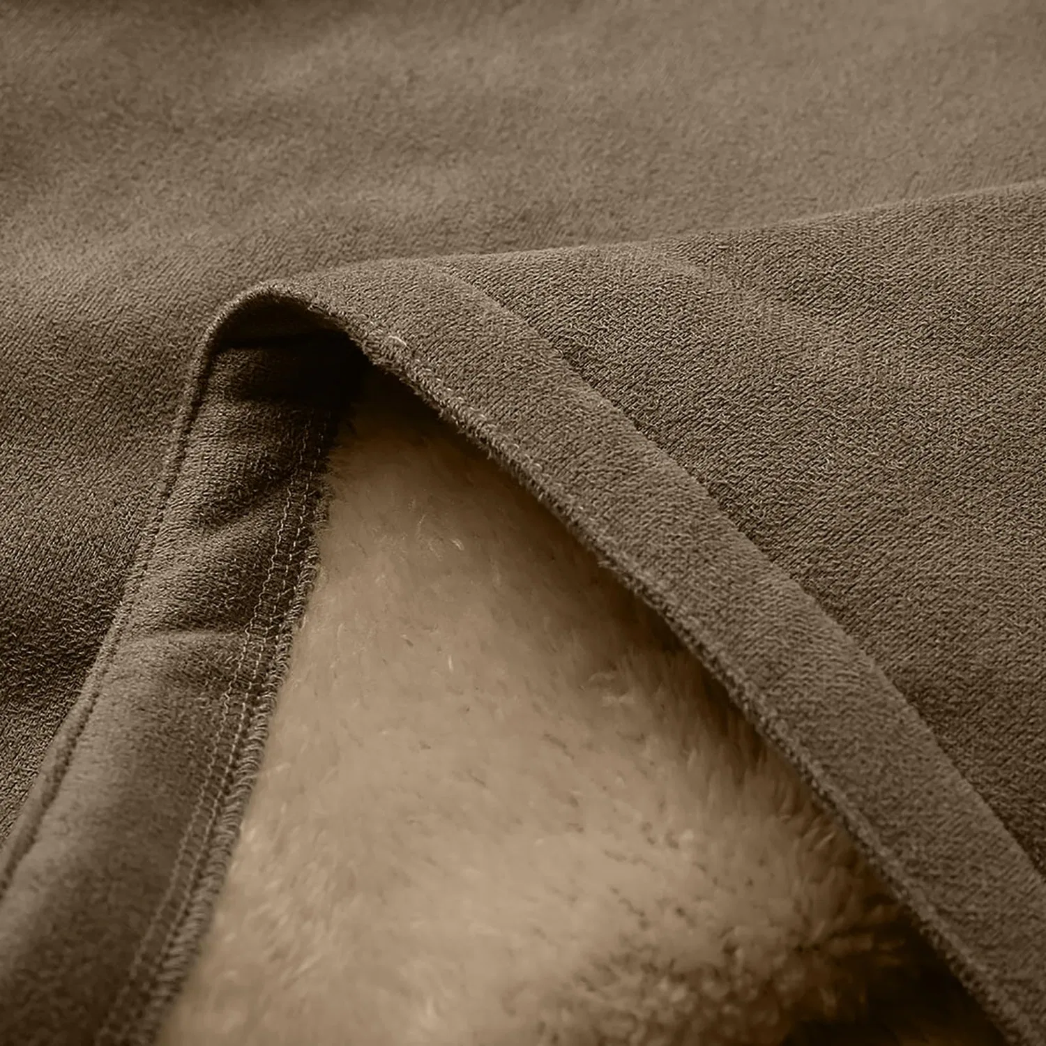 Женская куртка с капюшоном средней длины из флиса Falls Jacket, cachi — фото 4