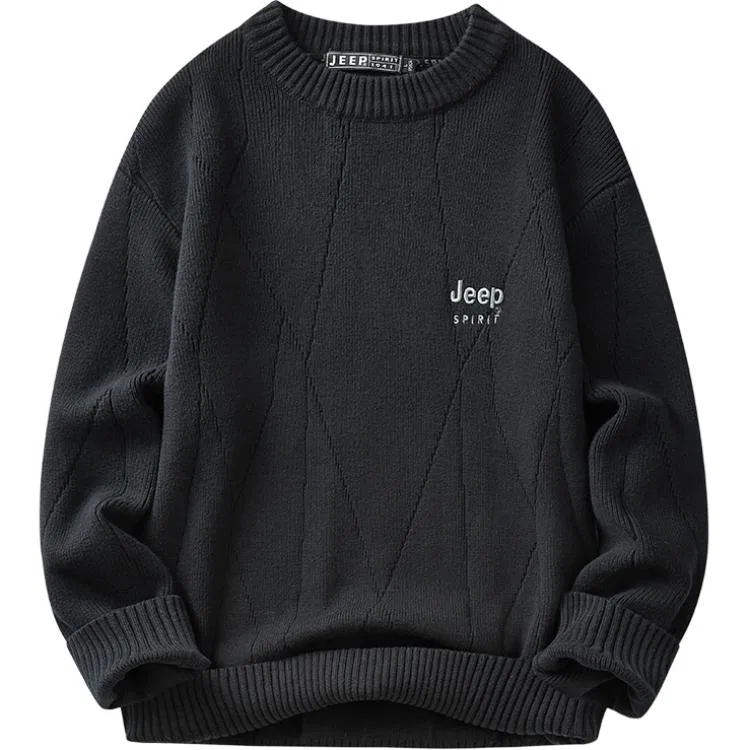 Детский свитер в стиле кэжуал JEEP SPIRIT Leisure Collection, Black
