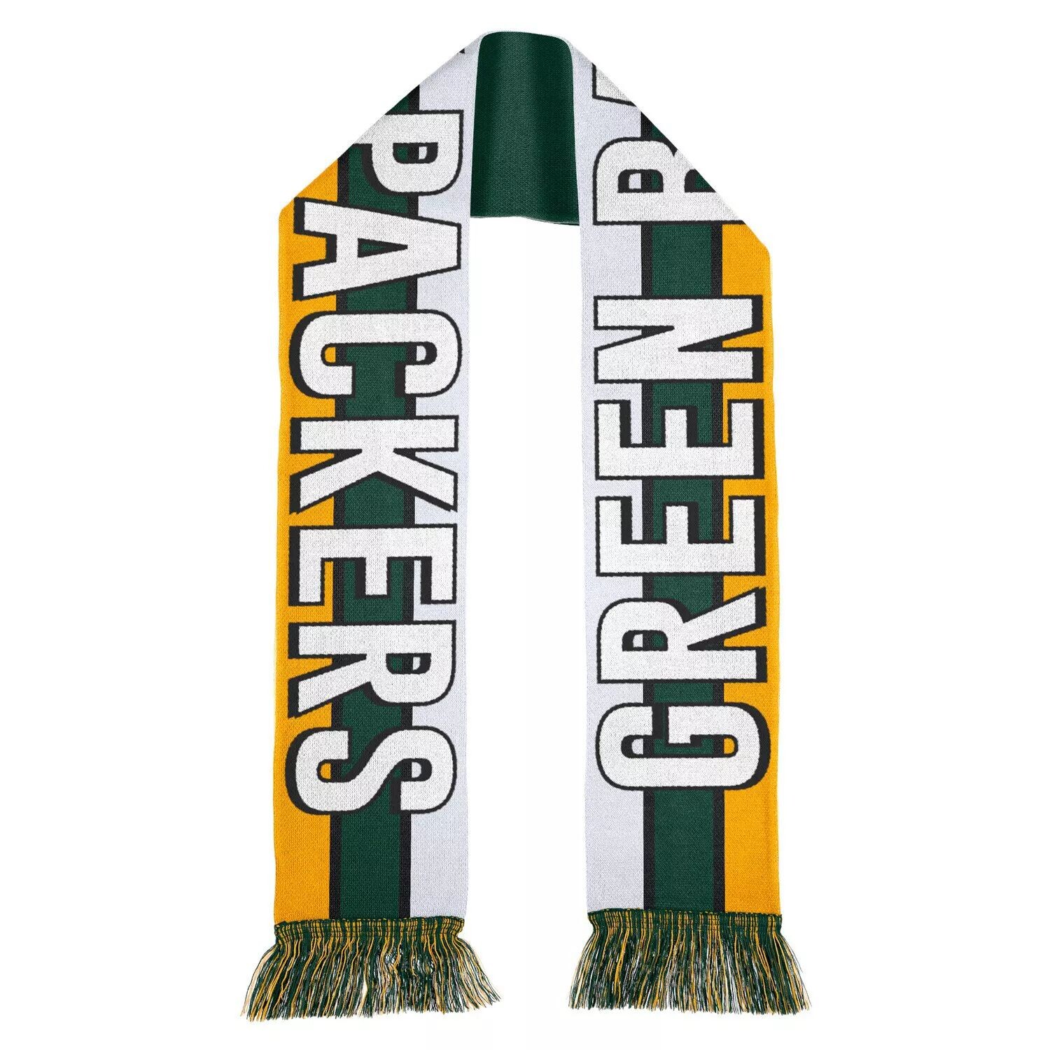 

WEAR by Erin Andrews Шарф в полоску Green Bay Packers