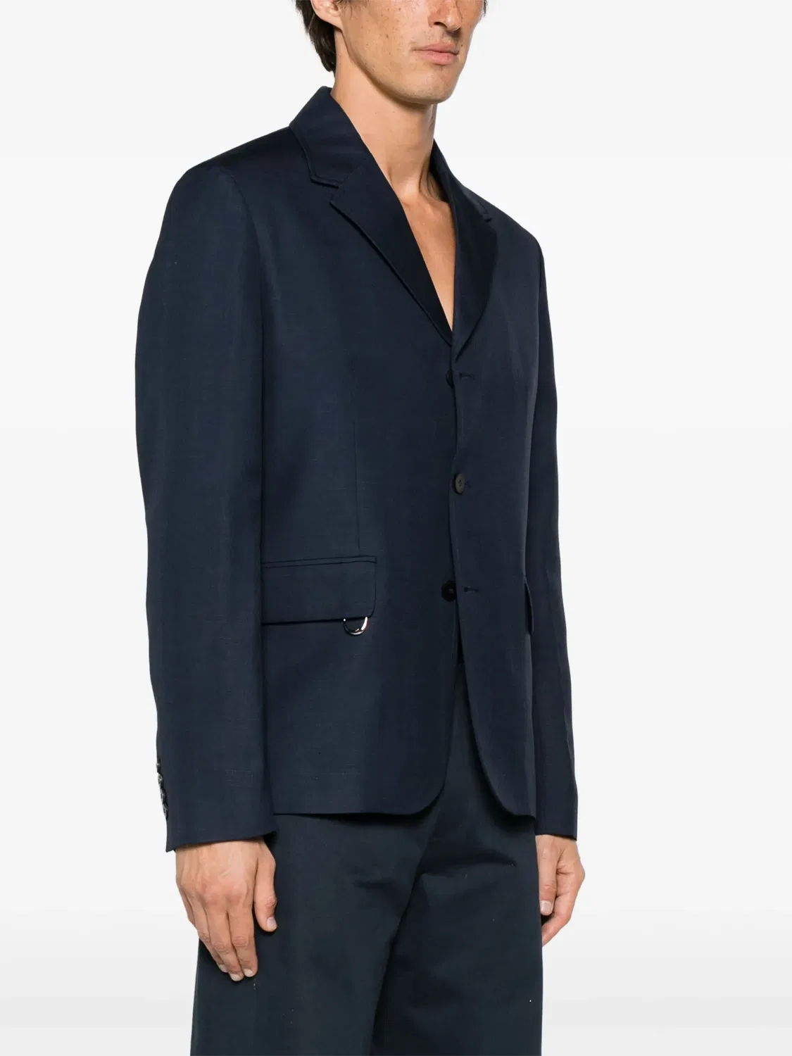 Пиджак Cabri с одним рядом пуговиц Jacquemus, синий — фото 3