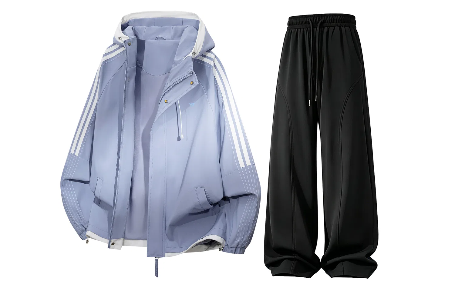 Детский комплект куртка и брюки с капюшоном Windbreaker WARRIOR — фото 3
