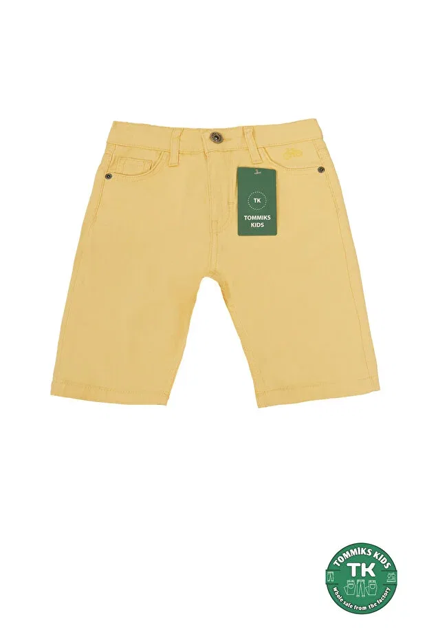 Детские шорты для мальчиков хлопковые Basics Tommiks Kids, Yellow