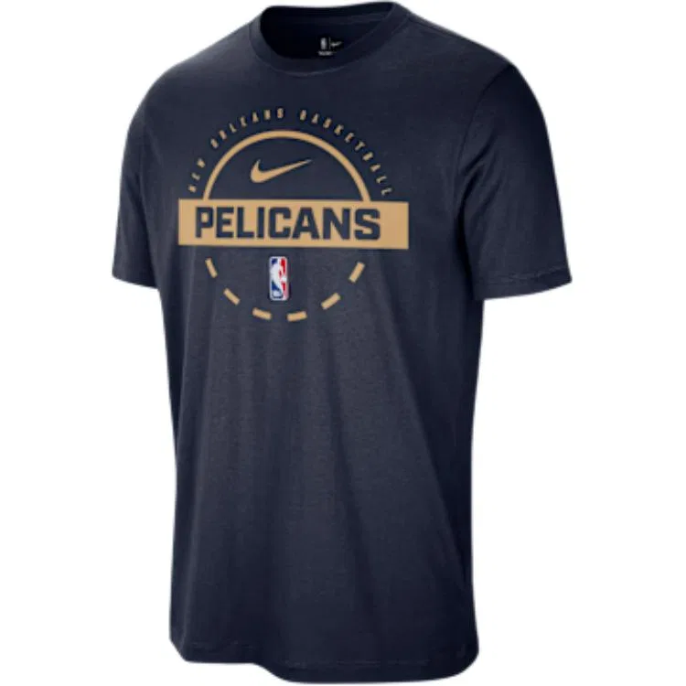 Мужская футболка с принтом New Orleans Pelicans Nike, Marine Blue