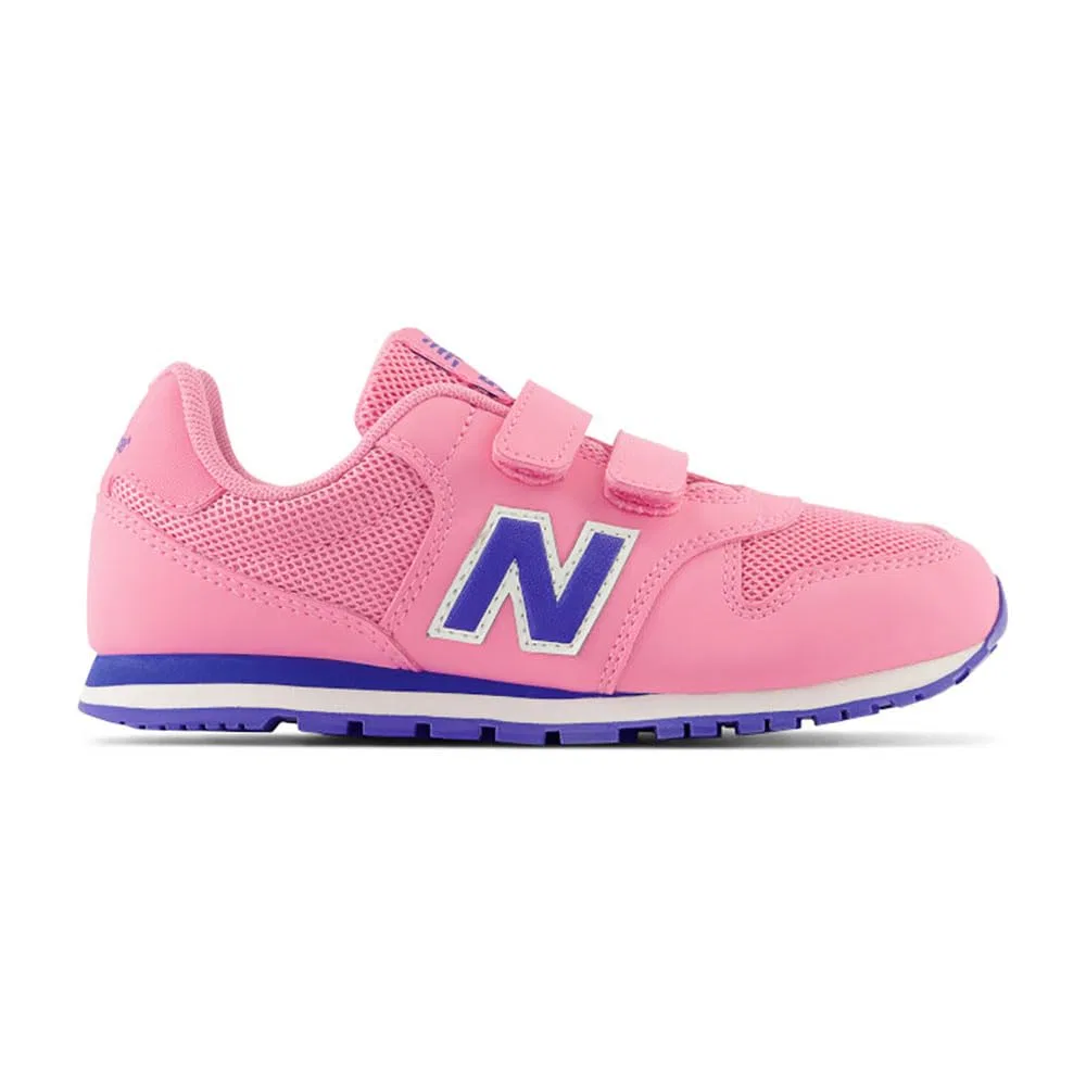 Детские кроссовки для девочек с закрытым носком 500 Cm New Balance, Signal Pink — фото 4