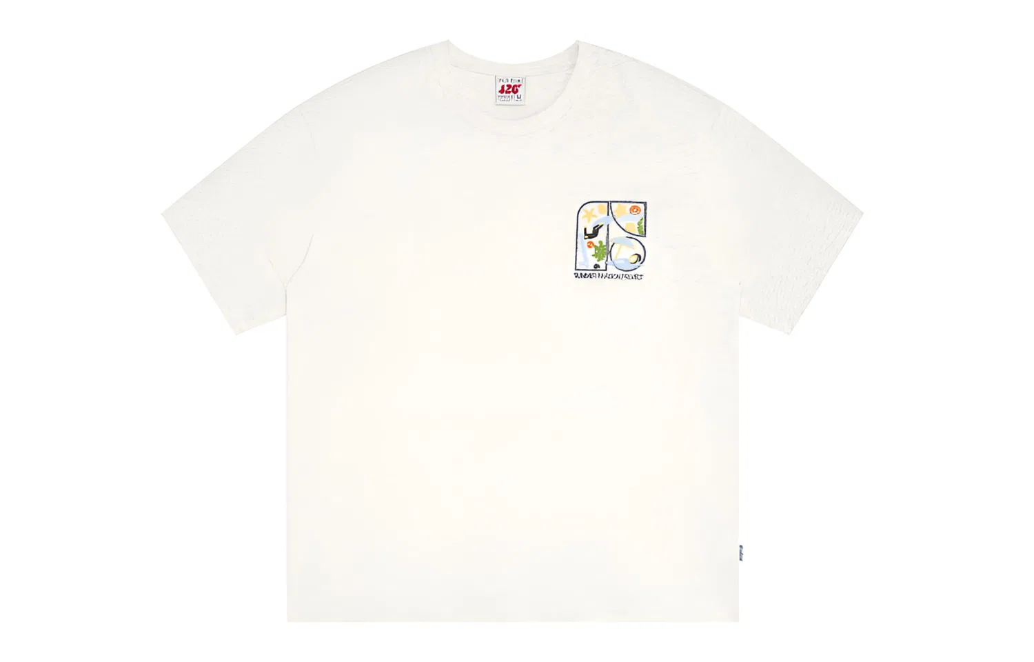 Футболка детская с круглым вырезом F426, White Heather Gray