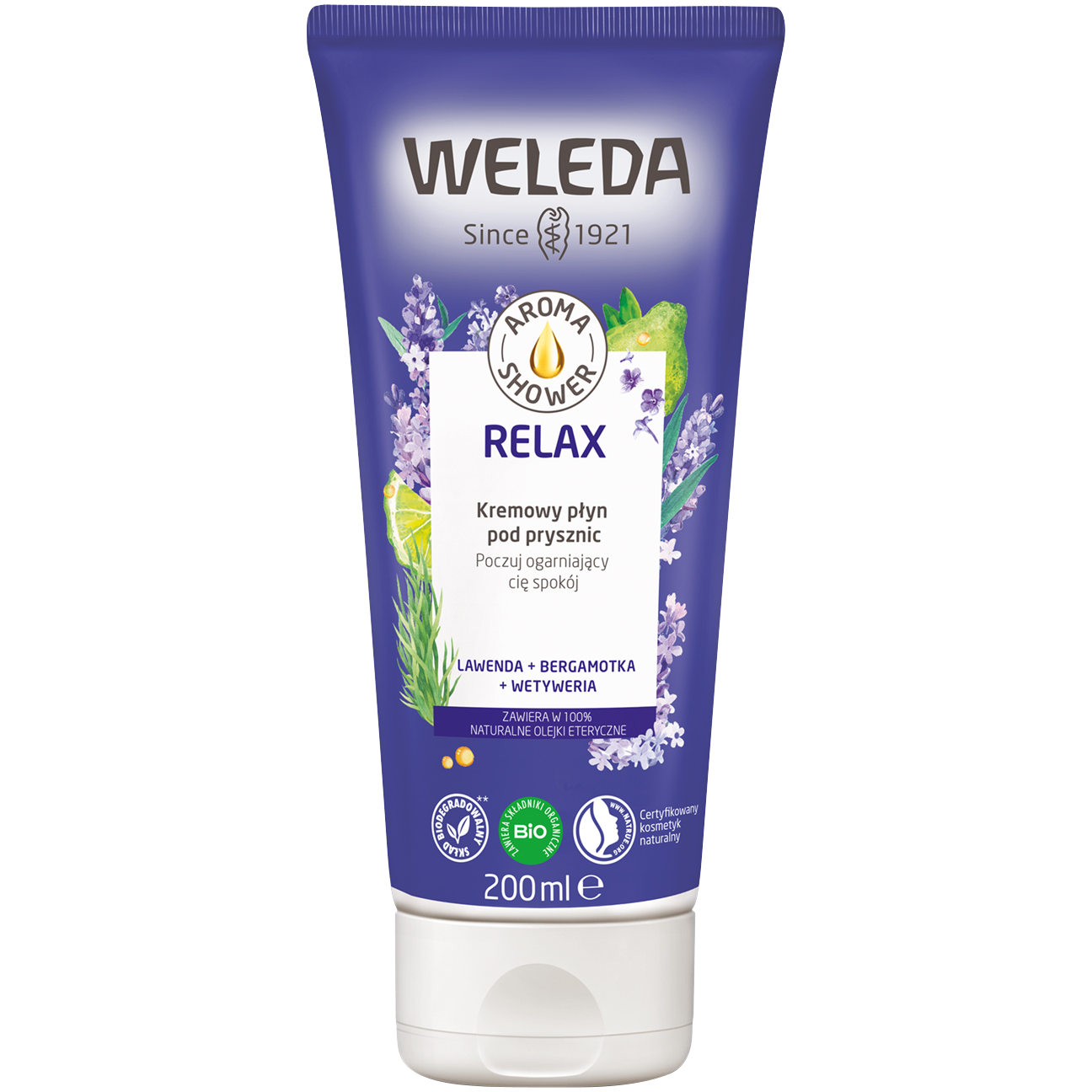 

Weleda Aroma Relax крем-гель для душа, 200 мл