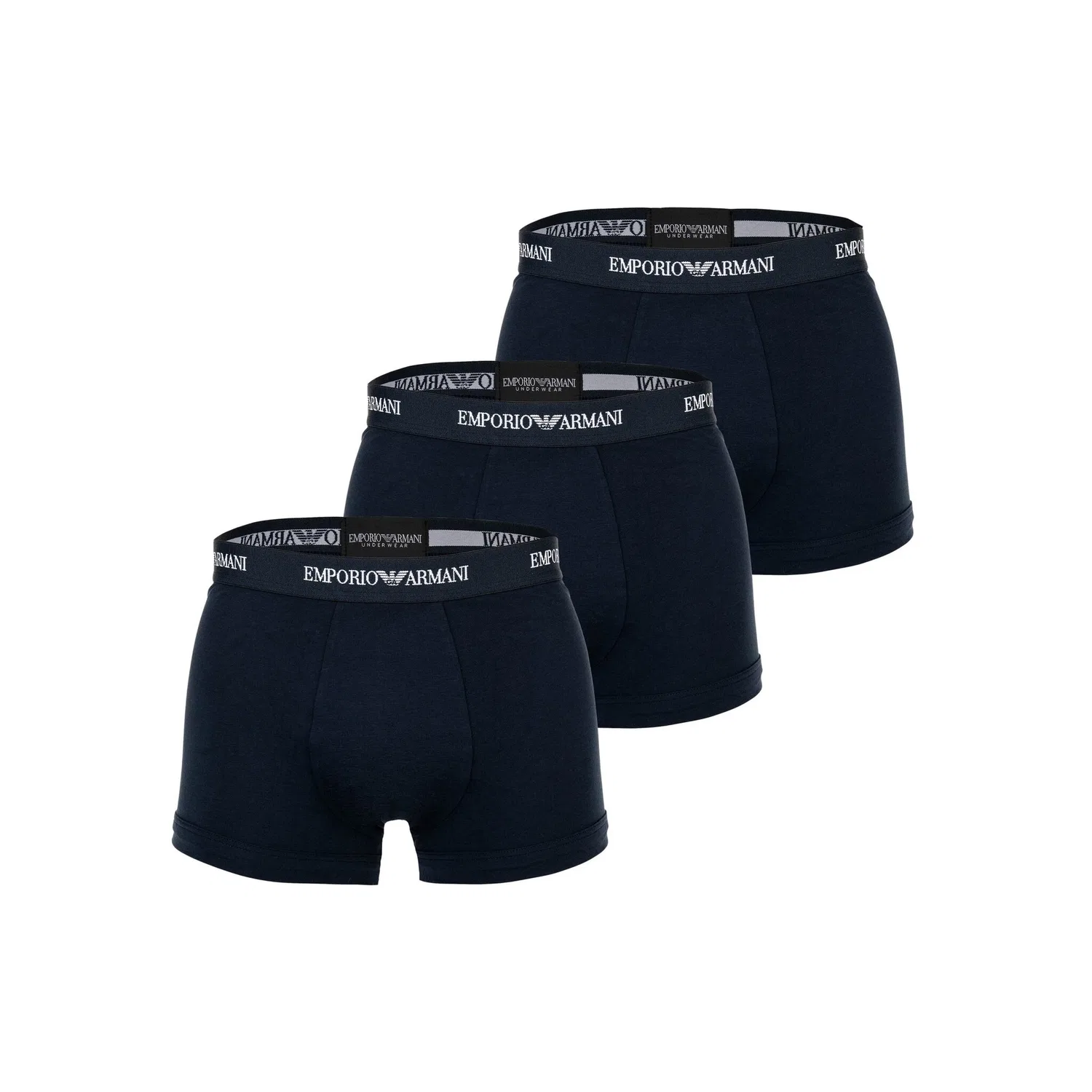Мужские боксеры 3 штуки Emporio Armani, Blue