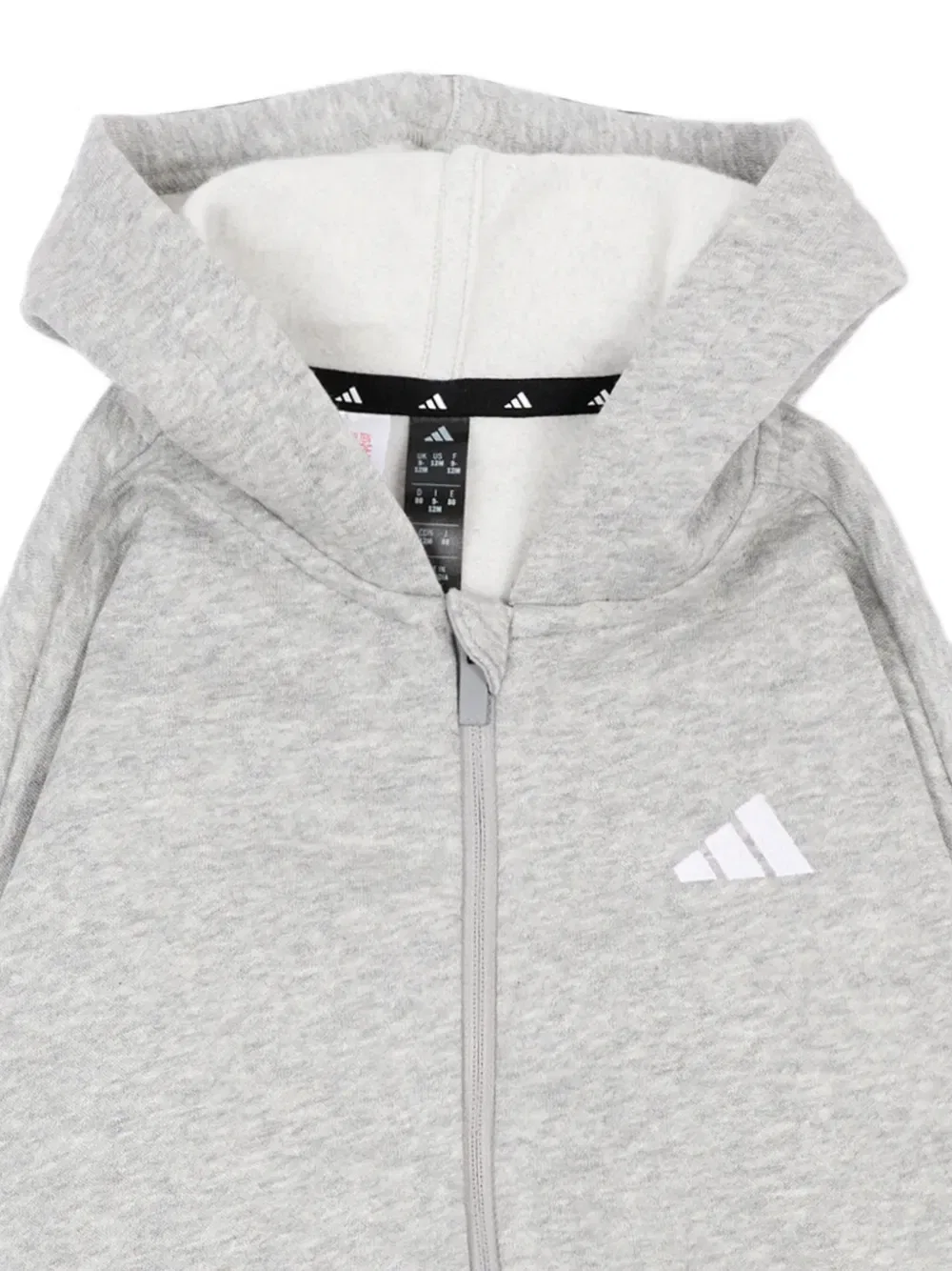 Спортивный костюм с логотипом Adidas Kids, серый — фото 3