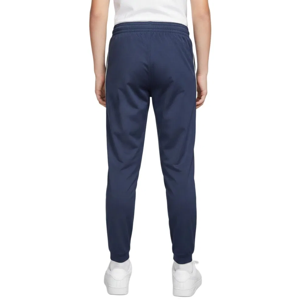 Детские спортивные штаны с эластичным поясом Adidas, Marine Blue — фото 3