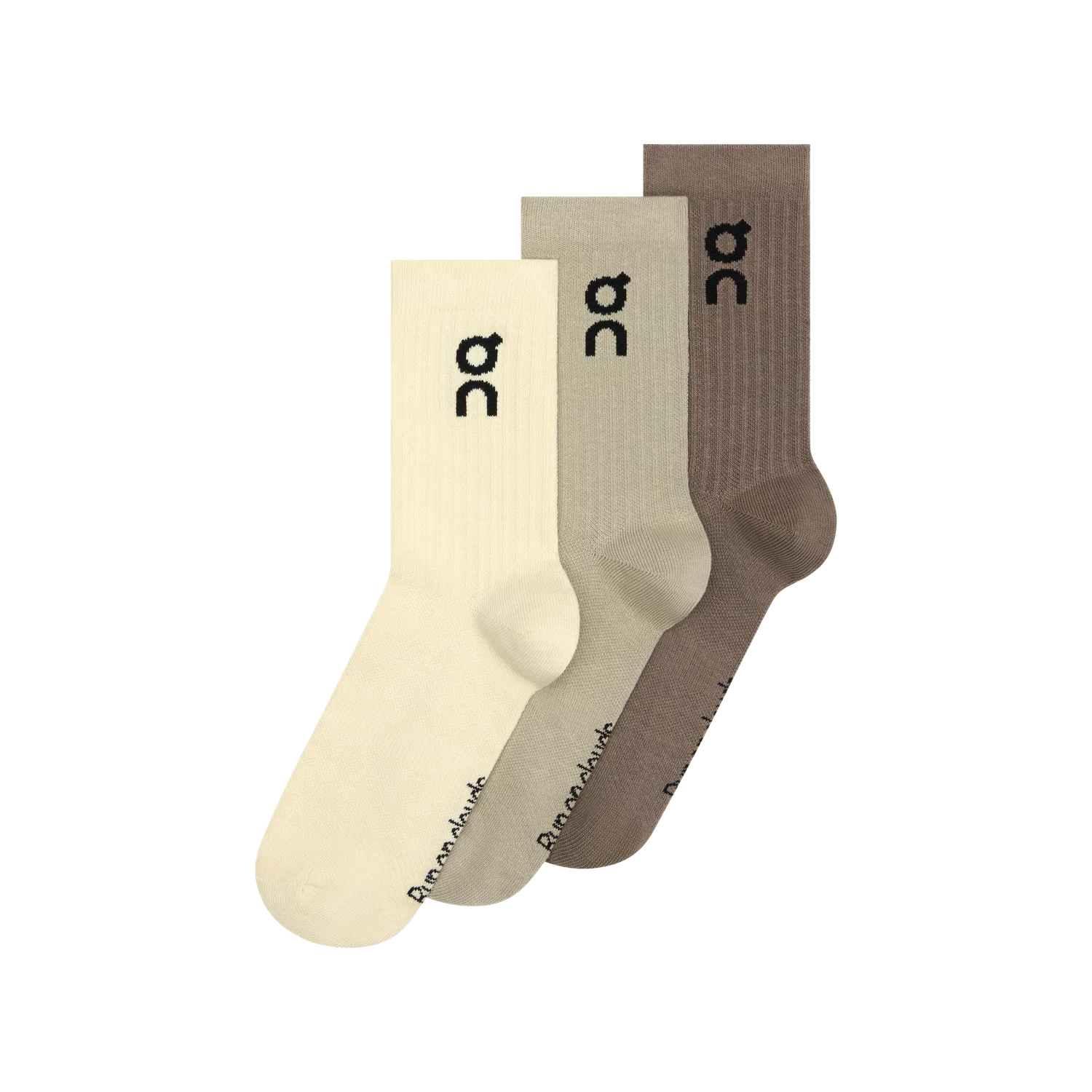 Детские носки с логотипом, набор из 3 пар, Logo Sock High, On, Hare Brume