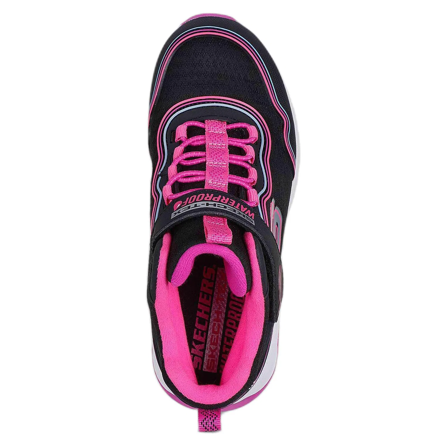 Детские кроссовки Skechers 303451LBKMT, Schwarz — фото 3