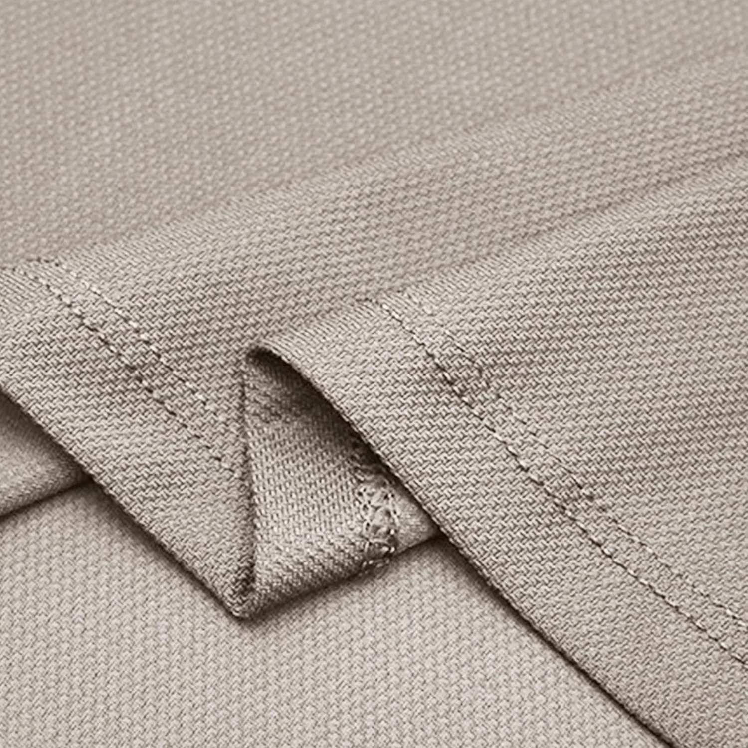 Мужская футболка с коротким рукавом для фитнеса, Beige — фото 4