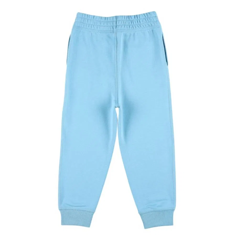 Детские спортивные брюки с вышивкой EKD Jackson Burberry, Sea Blue — фото 2