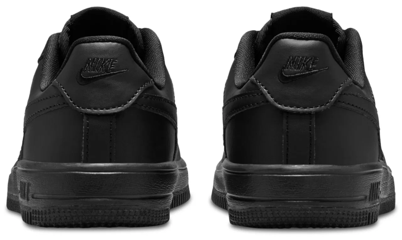 Кроссовки для мальчиков Air Force 1 Low Lace Nike, черный — фото 3