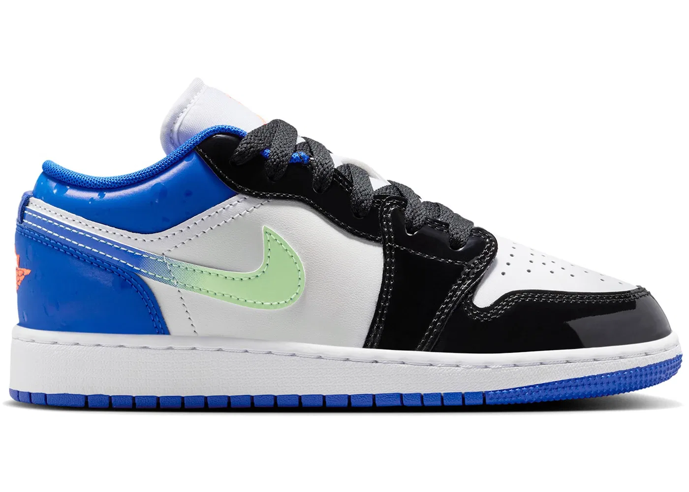 Детские кроссовки Lifestyle Jordan 1 Low SE Jordan, Game Royal/Black/Black/Bright Mango