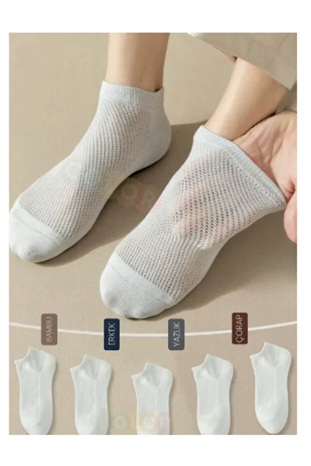 Детские носки для девочек с принтом Unisex Myprem Socks, White — фото 2