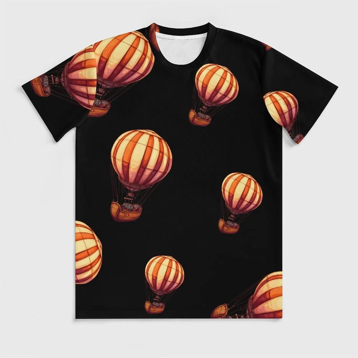 Мужская футболка с принтом Hot Air Balloon — фото 3