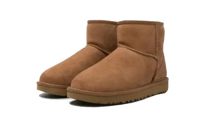 Детские ботинки Classic Mini II Ugg, Braun — фото 2