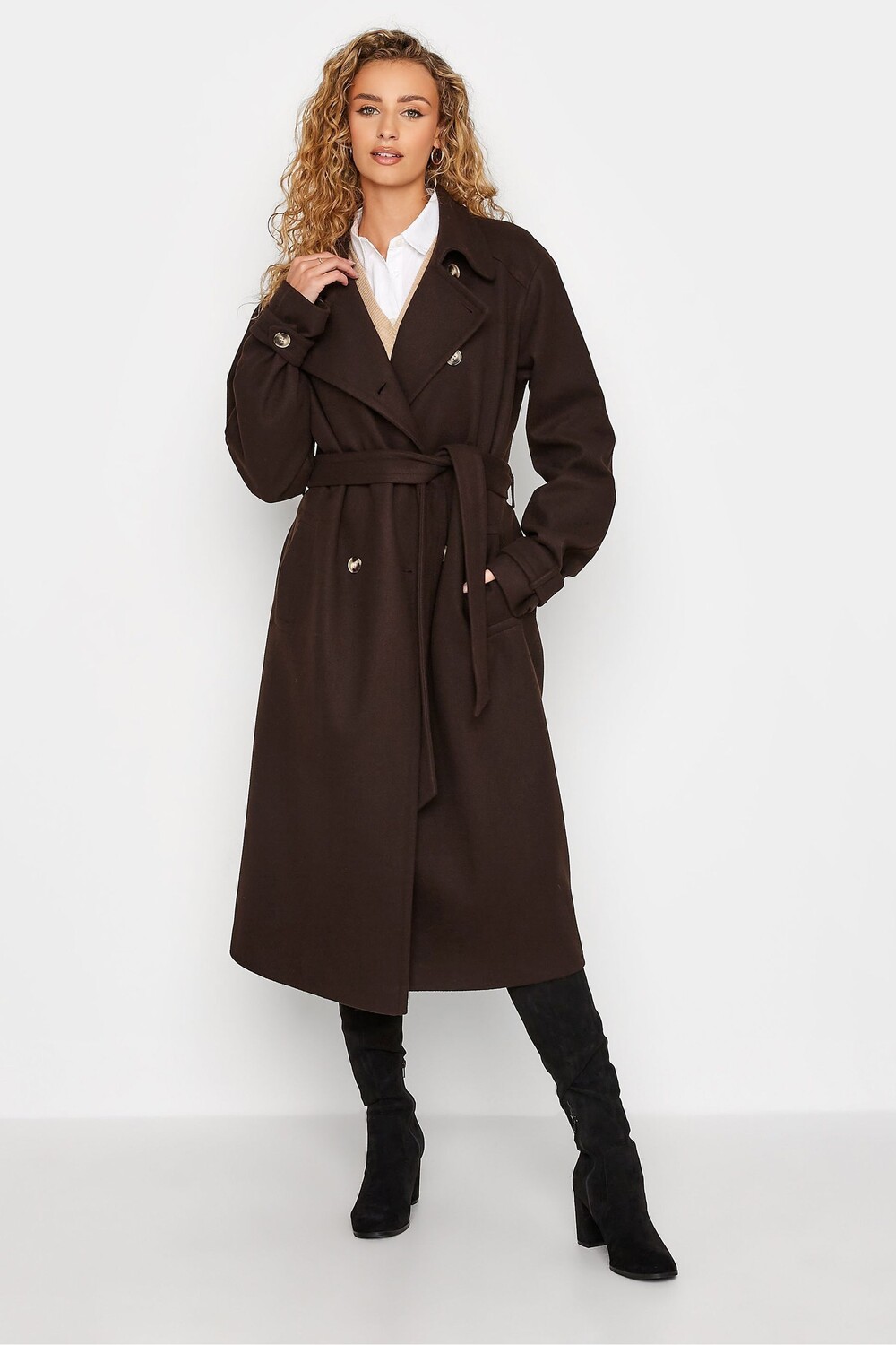 

Формальный плащ Long Tall Sally, коричневый