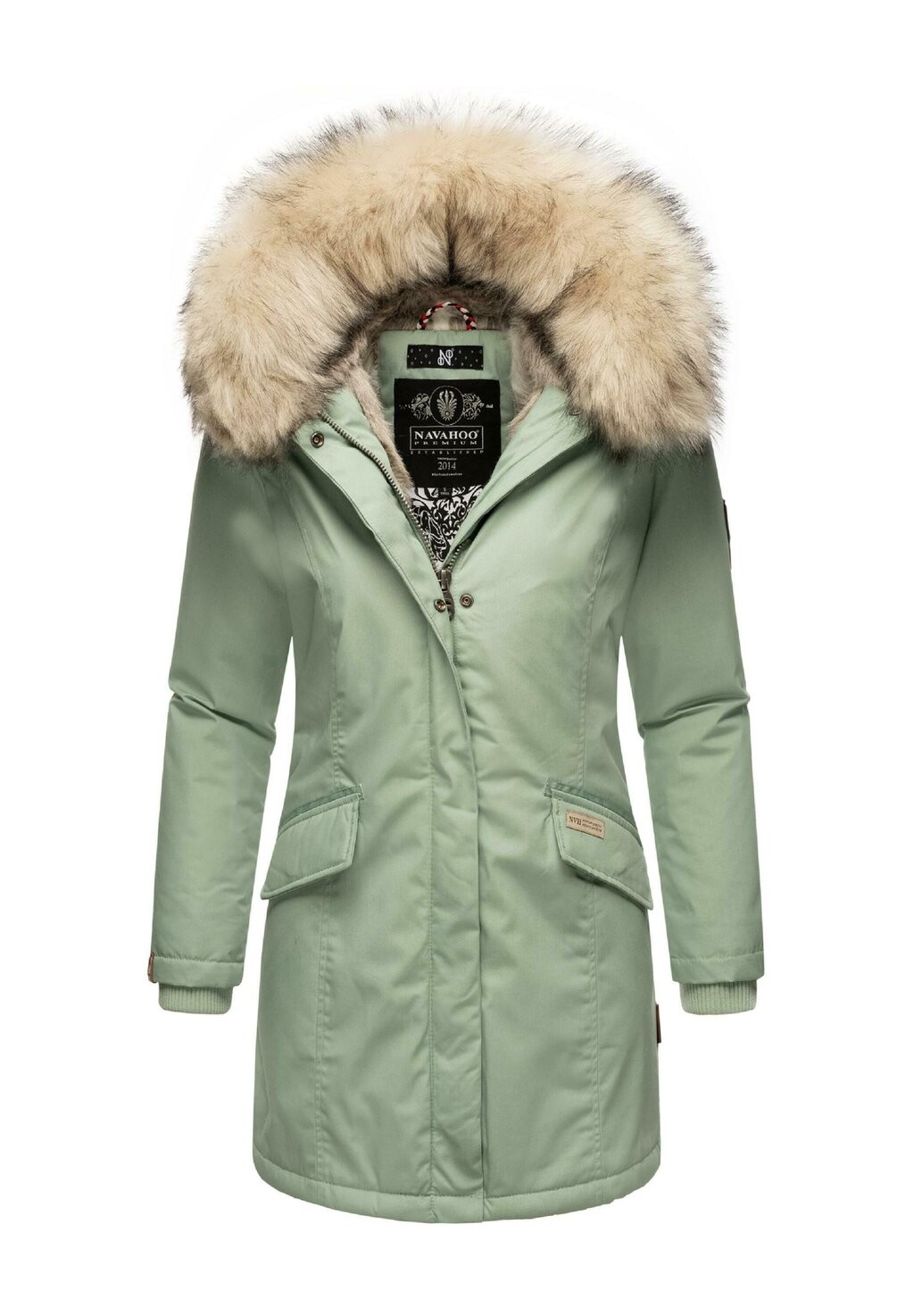 

Зимнее пальто Cristal Navahoo, цвет smokey mint