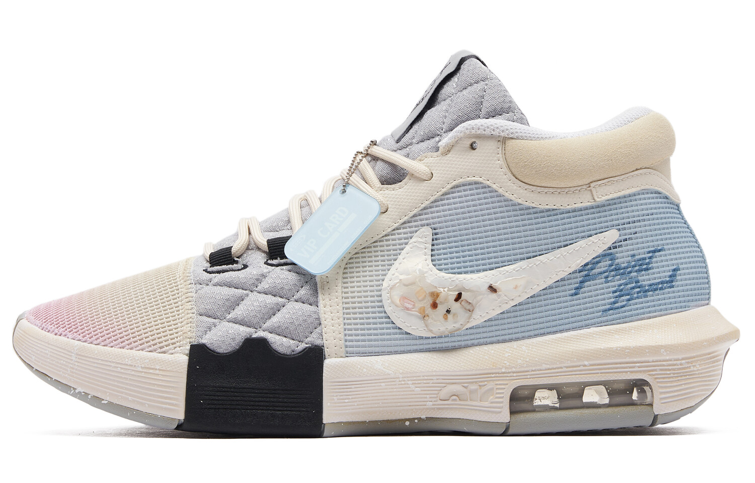 

Баскетбольные кроссовки Witness 8 мужские с низким верхом Meter/синие/серые Nike