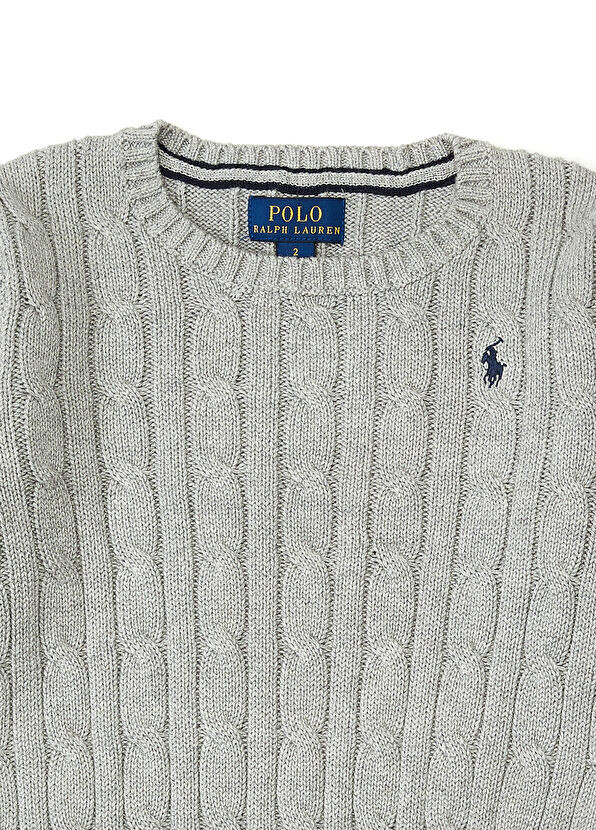 Толстовка для мальчика с капюшоном Polo Ralph Lauren, серый — фото 3