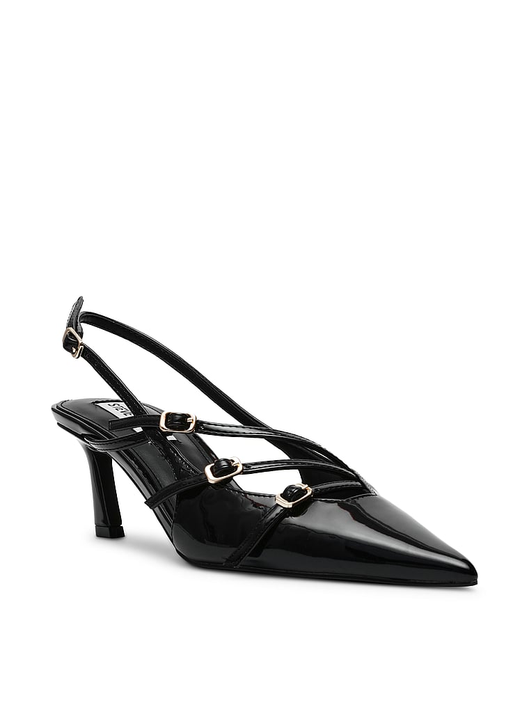 Туфли Liana с ремешками и каблуком-рюмочкой Steve Madden, черный — фото 3