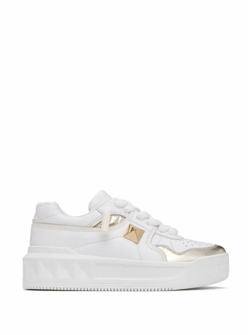 

Кожаные кроссовки One Stud Valentino Garavani, белый