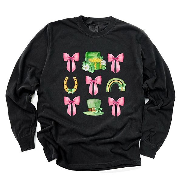 

Футболка с длинным рукавом Leprechaun chart coquette Simply Sage Market, Black