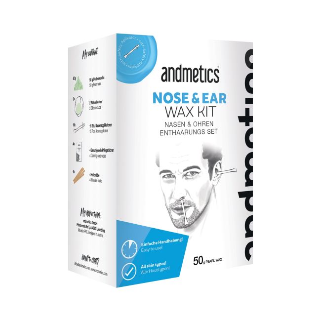 

Мужской набор для депиляции носа и ушей Andmetics