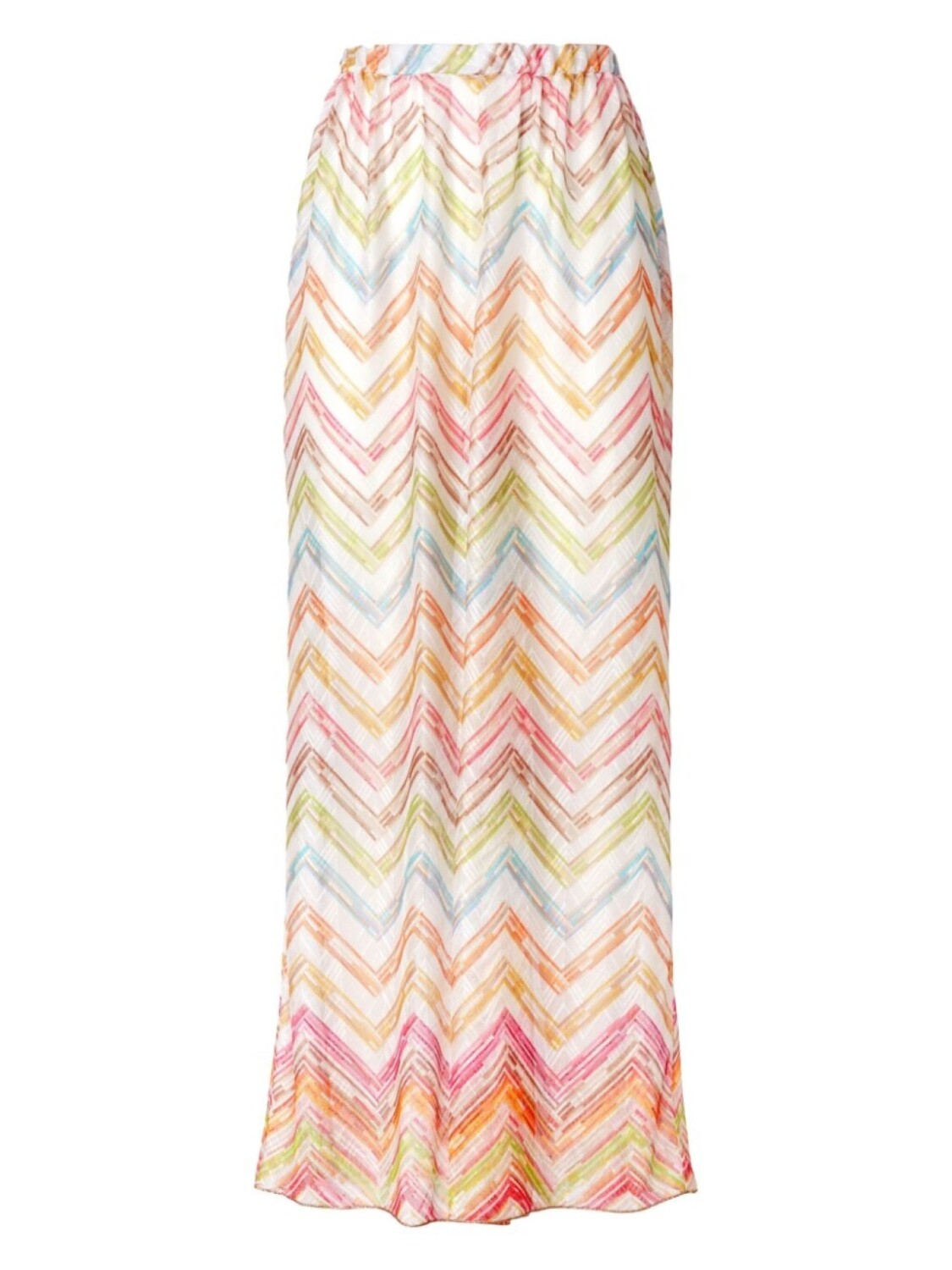 

Брюки-палаццо Missoni с зигзагообразным узором, белый