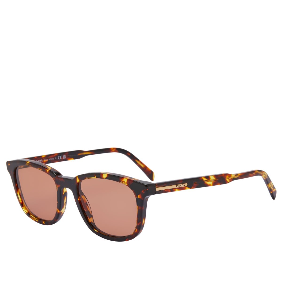 

Солнцезащитные очки Prada Eyewear A21S Sunglasses, цвет Magma Tortoise & Orange